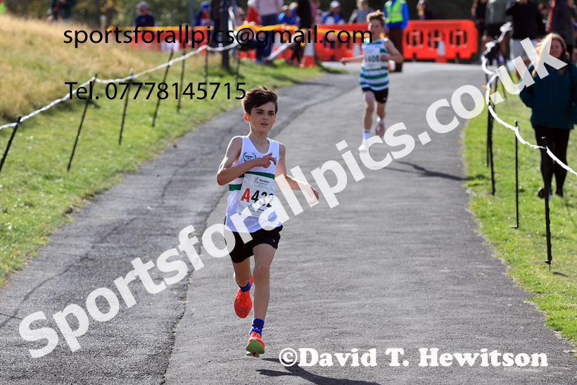 Boys Under-14s, 2026 Northern Mens 6 and Womens 4 Stage and Youngsters Relays, Silksworth, Sunderland. Photo: David T. Hewitson/Sports for All Pics